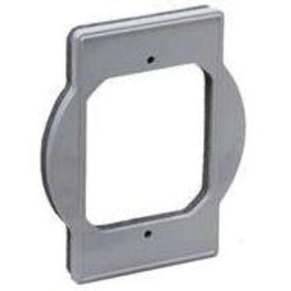 1 gang round electrical box receptlacle|round box adapter plate.